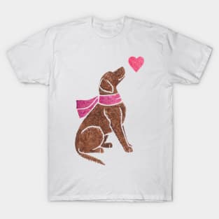 Watercolour Curly-coated Retriever T-Shirt